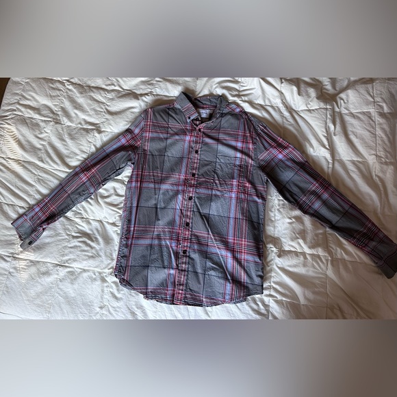 Goodfellow & Co large plaid shirt - Picture 1 of 4